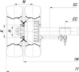 MUSTAFA CEYLAN - 12 Ton 10 Studs Double Tyre Jumbo Axles
